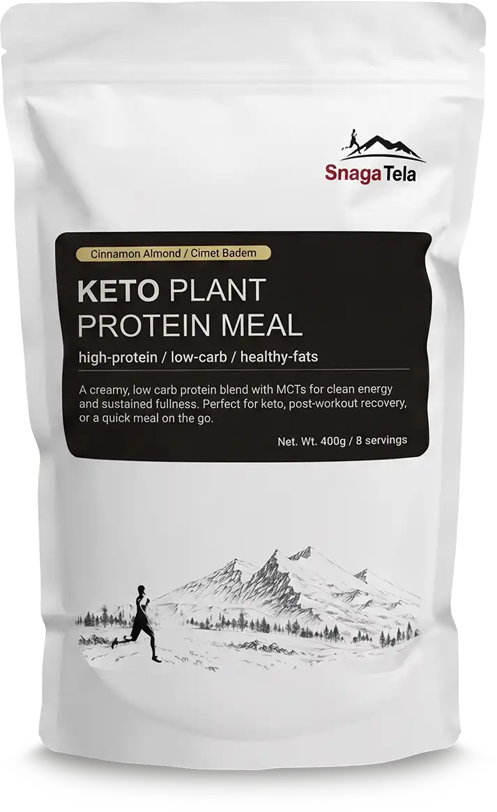 KETO Plant protein - cimet i badem